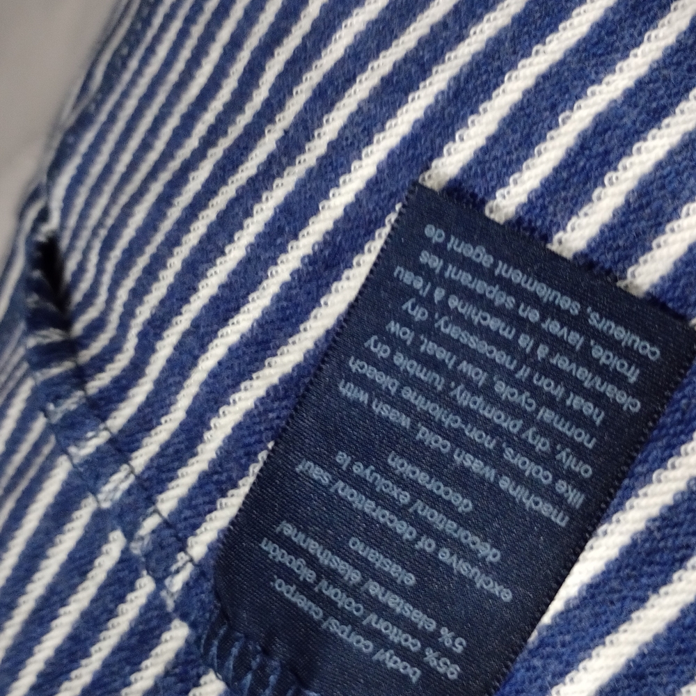 Tommy Hilfiger Blue and White Striped Blazer - Picture 4 of 8